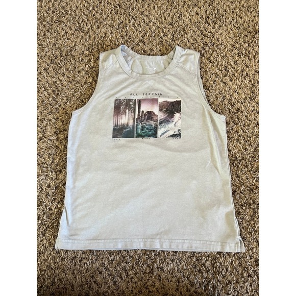 Old Navy Boys‎  Active Cloud 94 Soft "All Terrain" tank top size 6/7 - Picture 1 of 4